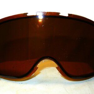 NEW  Bolle Snow Ski Goggles Replacement Lens Dark Amber Brown